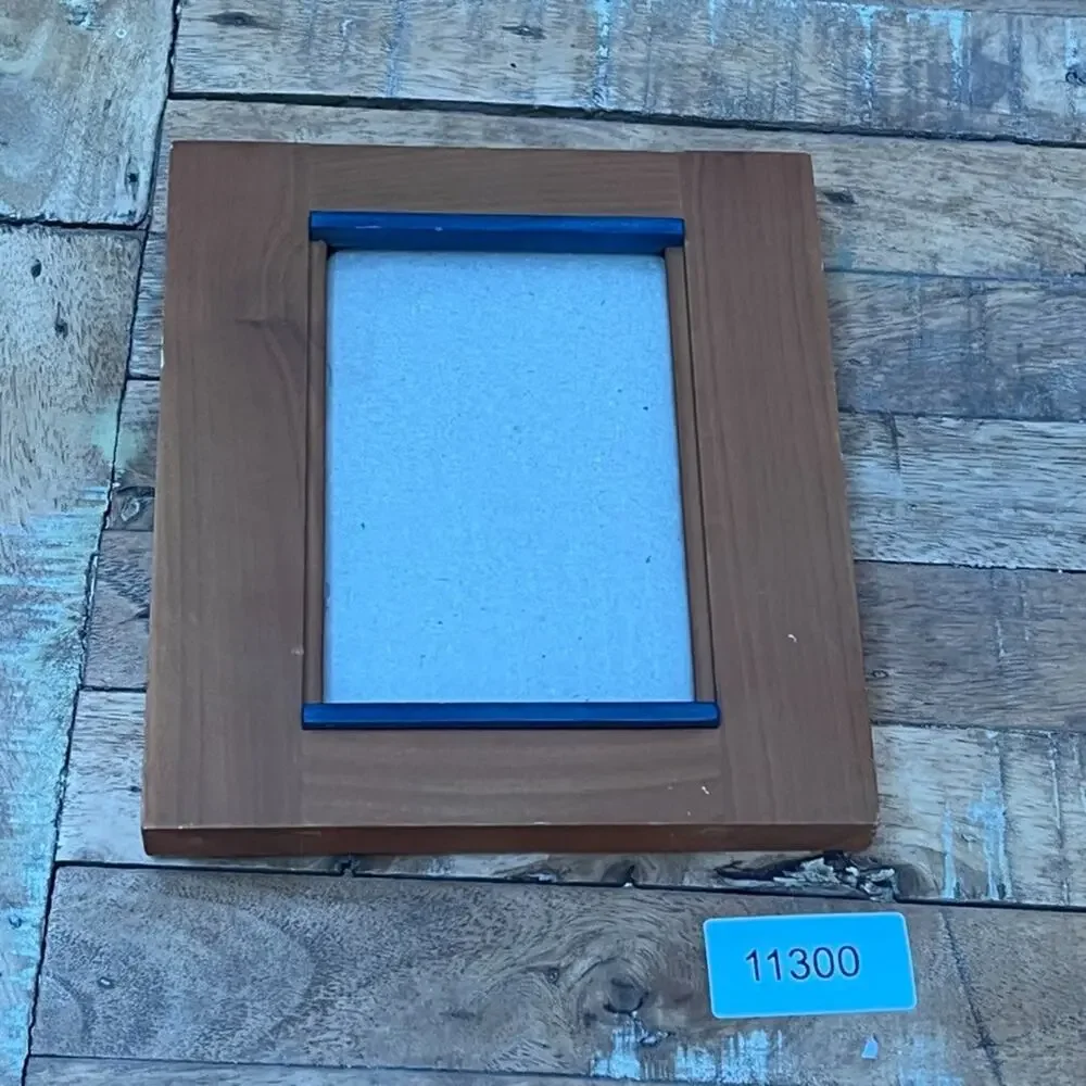 Photo Frame Light-Brown Natural Wood 4 x 6